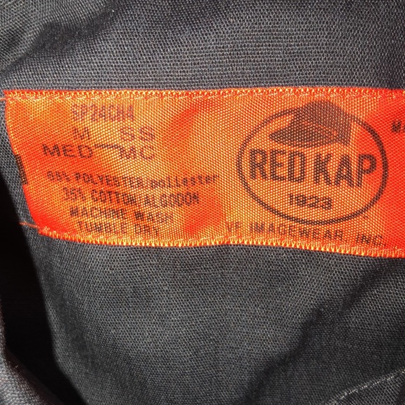 Red Kap Men's Standard Ripstop Crew Shirt New - Picture 6 of 7